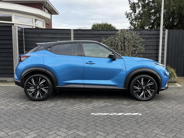 Nissan JUKE N-Design 1.0 DIG-T 115PK DCT Automaat Navigatie, Achteruitrijcamera, Keyless, Bose, Leder, Parkeersensoren