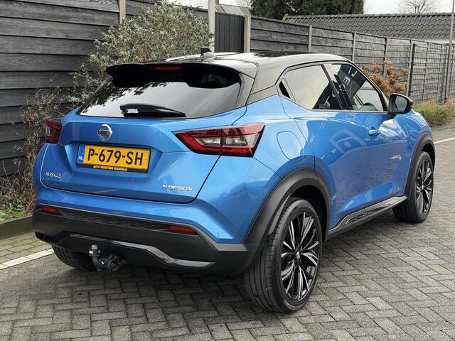 Nissan JUKE N-Design 1.0 DIG-T 115PK DCT Automaat Navigatie, Achteruitrijcamera, Keyless, Bose, Leder, Parkeersensoren