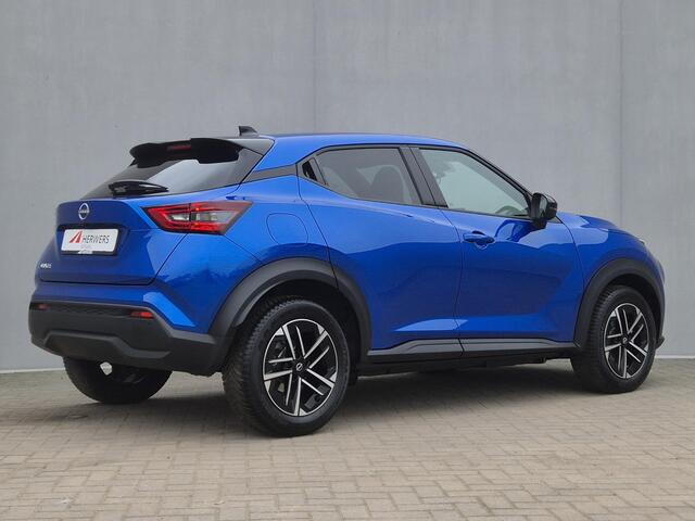 Nissan JUKE 1.0 DIG-T N-Connecta DCT Automaat / Fabrieksgarantie tot 03-2028 / All season banden / Cold Pack / Achteruitrijcamera / Trekgewicht 1250 kg / Cruise control / Draadloze telefoon lader / Apple Carplay Androud Auto /
