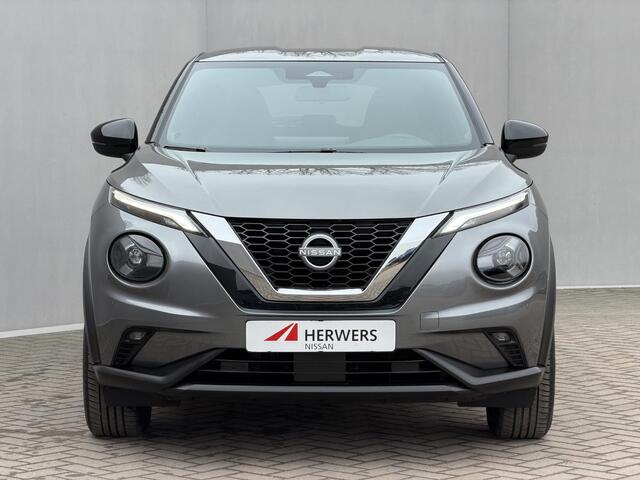 Nissan JUKE 1.0 DIG-T N-Connecta / Fabrieksgarantie tot 4-2028 / Navigatie / Camera / Stoel Verwarming / Stuurwiel Verwarming / Apple Carplay & Android Auto / Cruise Control / Clima / PDC /