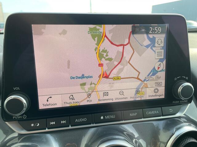 Nissan JUKE 1.0 DIG-T N-Design Automaat Navigatie, Climate Control, Cruise Control, 19"Lm, Achteruitrijcamera, Keyless Entry