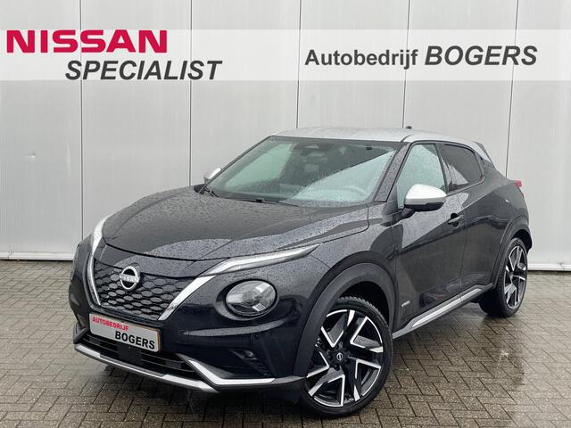 Nissan JUKE 1.6 Hybrid N-Design Navigatie, Climate Control, Cruise Control, 19"Lm, Trekhaak, Achteruitrijcamera