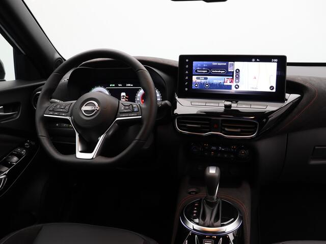 Nissan JUKE Red-line Edition Hybrid 143 | 19" zwarte lichtmetalen velgen | 7" TFT kleurendisplay | Achteruitrijcamera met dynamische afstandsmarkering