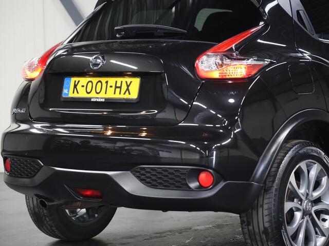 Nissan JUKE 1.2 116PK DIG-T S/S Tekna | Climate Control | Cruise Control | Camera | Bluetooth | Lederen Bekleding | Dodehoek Detectie | Keyless | Xenon | Stoelverwarming | Isofix | Privacy Glass |