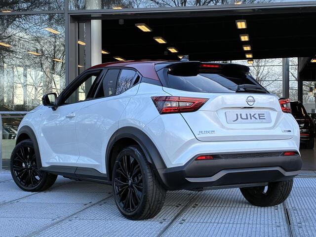 Nissan JUKE 1.6 Hybrid Red-Line Edition Automaat 143PK | Tech Pack | Cold Pack | Leder/Alcantara | 1/25 SPECIALE EDITIE!