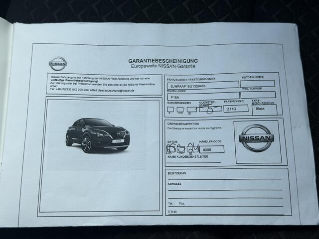 Nissan JUKE 1.0 DIG-T Acenta / Fabrieksgarantie tot 03-2029 / Camera / Navigatie Apple Carplay & AndroidAuto / Stoelverwarming / Cruise Control / DAB / LED / All Season Banden /