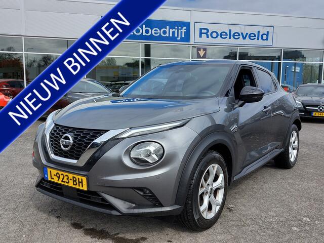 Nissan JUKE 1.0 DIG-T 115pk Business Edition | Navi | Apple Carplay+Android Auto | Clima | Cruise | Led Koplampen | Keyless Entry | Pdc V+A+Camera | Rijstrook+Licht+Regensensor | Privacy Glass | 17''lm