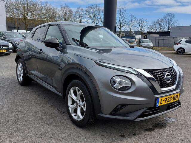 Nissan JUKE 1.0 DIG-T 115pk Business Edition | Navi | Apple Carplay+Android Auto | Clima | Cruise | Led Koplampen | Keyless Entry | Pdc V+A+Camera | Rijstrook+Licht+Regensensor | Privacy Glass | 17''lm