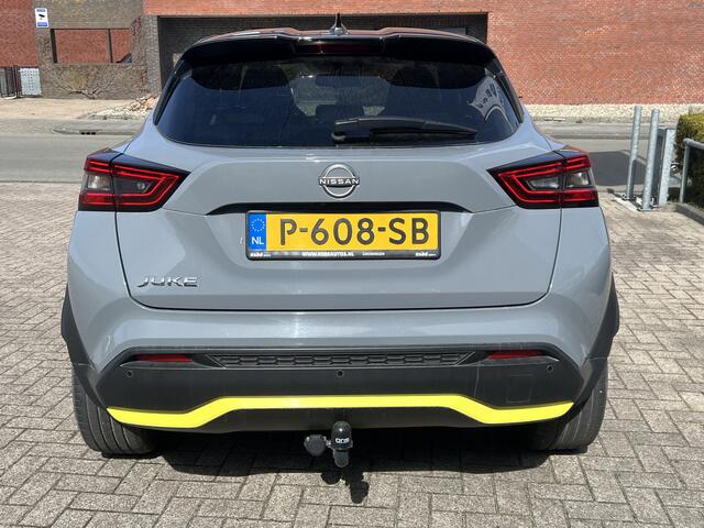 Nissan JUKE 1.0 DIG-T Kiiro Navigatie Trekhaak Camera Carplay Led Koplampen19 Inch Parkeersensoren Sportstoelen Getint Glas NL Auto