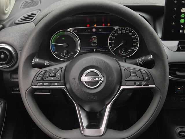 Nissan JUKE 1.6 Hybrid N-Connecta / Fabrieksgarantie tot 05-2028<100.000 / Navigatie via Apple Carplay of Android Auto / Achteruitrijcamera / Cruise control / Parkeersensoren achter / Elektrische ramen voor en achter / Climate control /