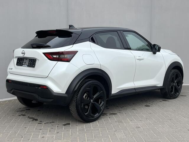 Nissan JUKE 1.0 DIG-T Tekna Automaat / Dode Hoek Detectie / Stuur-, Stoel- en Voorruitverwarming / Apple Carplay&Android Auto / 360 Camera / Cold Pack / Adaptief Cruise Control /