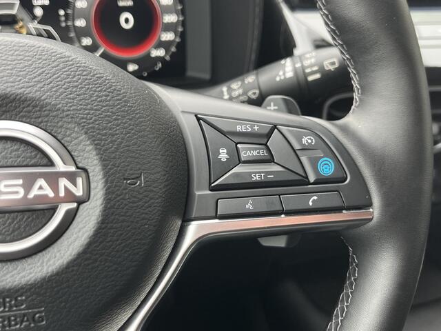 Nissan JUKE 1.0 DIG-T Tekna Automaat / Dode Hoek Detectie / Stuur-, Stoel- en Voorruitverwarming / Apple Carplay&Android Auto / 360 Camera / Cold Pack / Adaptief Cruise Control /