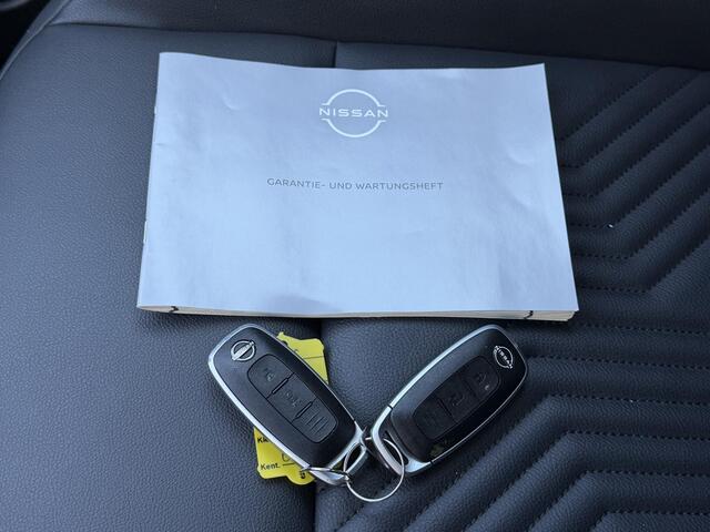 Nissan JUKE 1.0 DIG-T Tekna Automaat / Fabrieksgarantie tot 3-2028 / Navigatie / Camera / Adpatieve Cruise / Lederen Bekleding / Stoelverwarming / Stuurwiel Verwarming / 360 Camera / DAB /