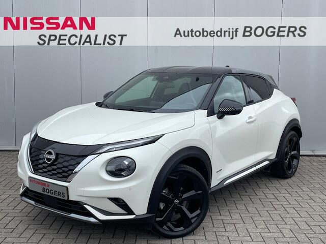 Nissan JUKE 1.6 Hybrid Premiere Edition Automaat Navigatie, Climate Control, Leder, 19"lm, Achteruitrijcamera, Stoel/Stuurverwarming