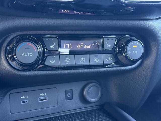 Nissan JUKE 1.0 DIG-T Tekna / Navigatie / Camera / Adpatieve Cruise / Lederen Bekleding / Stoelverwarming / Stuurwiel Verwarming / 360 Camera / DAB