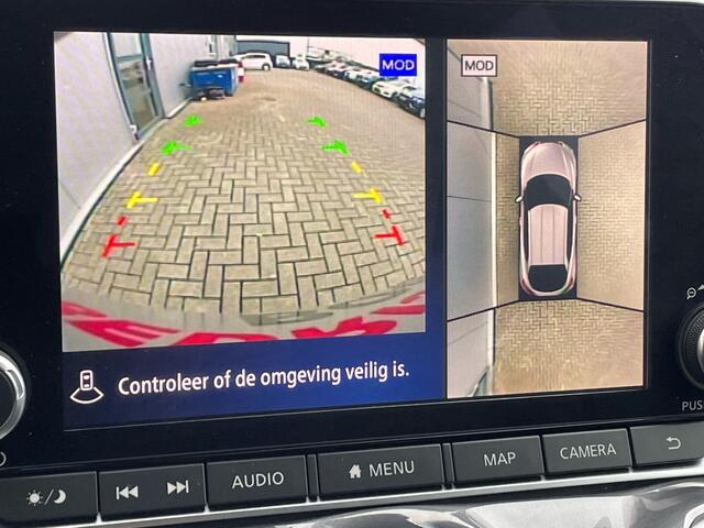 Nissan JUKE 1.0 DIG-T Tekna Automaat Navigatie, Half Leder, Climate Control, 360 Camera, 19"Lm, Adaptive Cruise Control, Stoel/Stuurverwarming