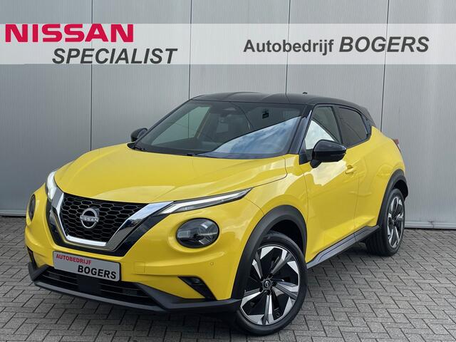 Nissan JUKE 1.0 DIG-T Tekna Automaat Navigatie, Pro-Pilot, Leder. Bose, 19"lm, 360 Camera, Stoel/Stuurverwarming,