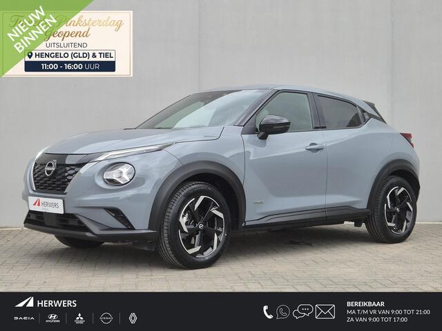 Nissan JUKE 1.6 Hybrid N-Connecta / Navigatie via Apple Carplay of Android Auto / Achteruitrijcamera / Keyless Entry/Start / Cruise control / Climate control / Parkeersensoren voor en achter /