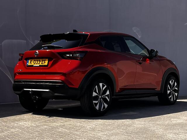 Nissan JUKE 1.0 DIG-T N-Connecta / NL auto / Dealer onderhouden / Trekhaak 1.250 kg / Achteruitrijcamera / Parkeersensoren V+A / Navigatie / Apple Carplay Android / Climate Control /