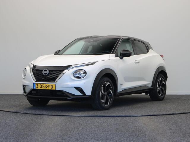 Nissan JUKE 1.6 Hybrid N-Connecta | Adaptieve Cruis Control | Stoel, Stuur en voorruitverwarming | Navigatie | Keyless Entry | Rondom Camera's |