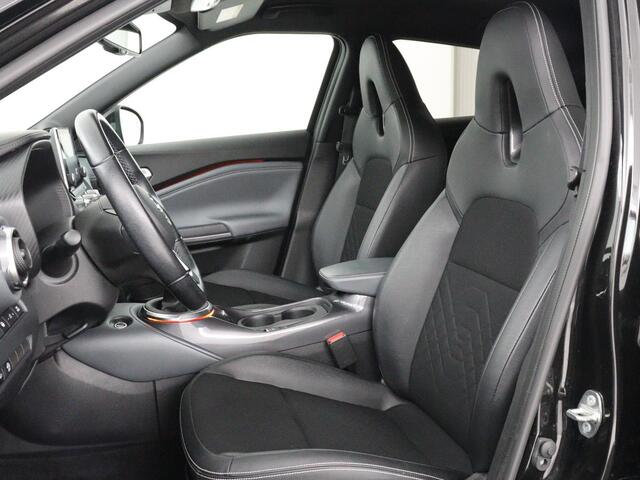 Nissan JUKE 1.0 DIG-T Tekna | 39.900km NAP | 360 Camera | Carplay | Half leder | Sportstoelen | Side Assist | Keyless | Full LED | Climate control | Parkeerhulp