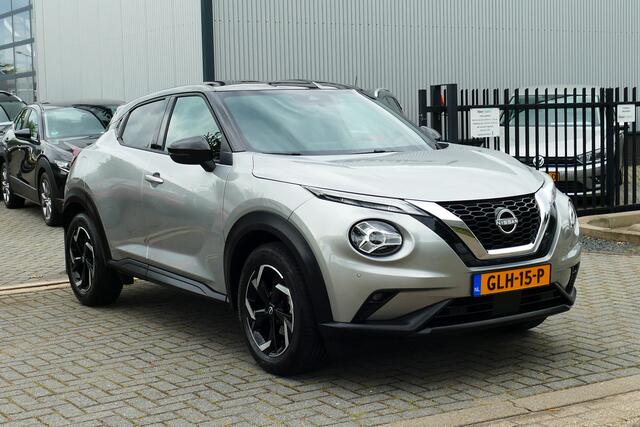 Nissan JUKE 1.0 DIG-T N-Connecta. Bi-Tone, Camera, Navi, Clima, Stoel&StuurVerw, Haak 1250kg