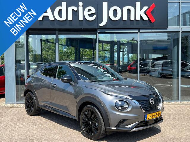 Nissan JUKE 1.6 Hybrid N-Sport | AUTOMAAT | NED AUTO | 1E EIGENAAR | ACC | 360 CAMERA | STOEL + STUUR VERWARMING | NAVIGATIE | APPLE & ANDROID AUTO |