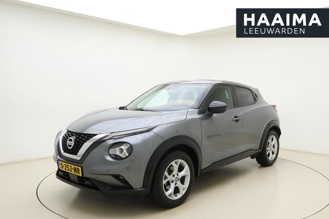 Nissan JUKE 1.0 DIG-T Tekna | Adaptieve cruise control | Parkeersensoren | Achteruitrijcamera | Navigatie | Airco | Stuurversnellingen | Stuurbediening | Apple carplay/Android auto | Dodehoekdetectie | Dodehoekdetectie