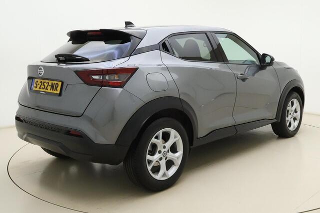 Nissan JUKE 1.0 DIG-T Tekna | Adaptieve cruise control | Parkeersensoren | Achteruitrijcamera | Navigatie | Airco | Stuurversnellingen | Stuurbediening | Apple carplay/Android auto | Dodehoekdetectie | Dodehoekdetectie