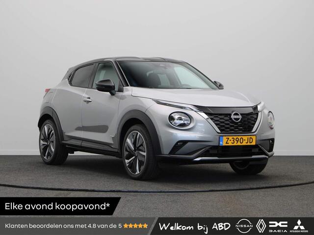 Nissan JUKE 145pk Hybrid N-Design | Demo Voordeel | Achteruitrij Camera | Cruise Control | 19 Inch Lichtmetalen Wielen | Climate Control |