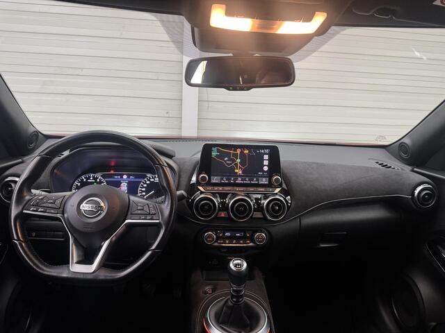 Nissan JUKE 1.0 DIG-T N-Design / Dealer Onderhouden / Navigatie / Leder/Alcantara Bekleding / Trekhaak / Bose Personal Audio / Cruise Control / Camera / Climate Control / Stoelverwarming /