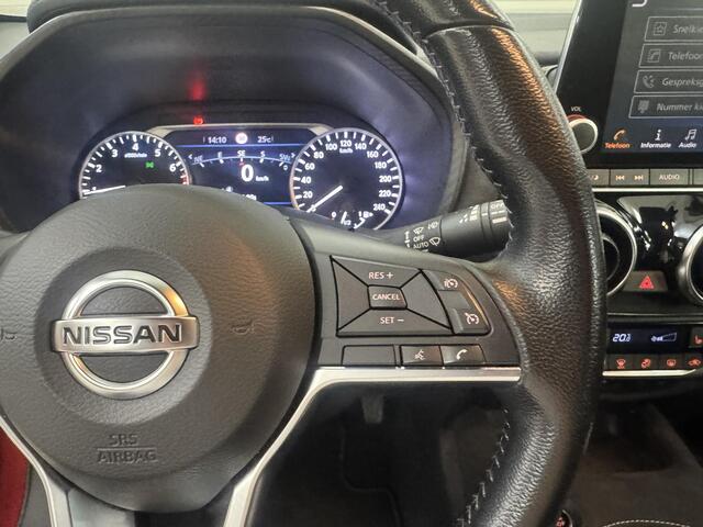Nissan JUKE 1.0 DIG-T N-Design / Dealer Onderhouden / Navigatie / Leder/Alcantara Bekleding / Trekhaak / Bose Personal Audio / Cruise Control / Camera / Climate Control / Stoelverwarming /