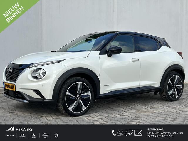 Nissan JUKE 1.6 Hybrid N-Design / Automaat / Apple Carplay / Navigatie / Telefoon / Camera / Climate Control / Dealer onderhouden.