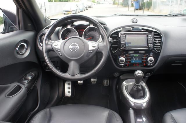 Nissan JUKE 1.2 DIG-T S/S PREMED PANO/LEDER/NAVI/CAM/KEYLESS/18INCH KEURIGE STAAT