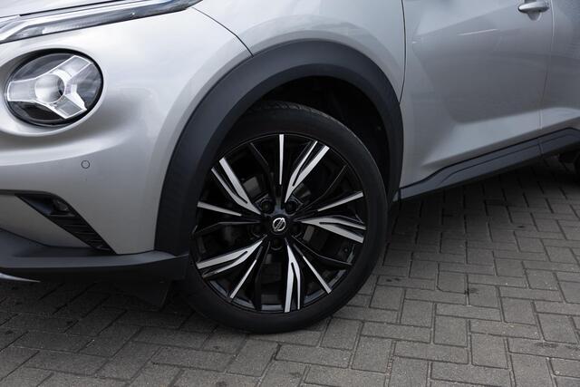 Nissan JUKE 1.0 DIG-T 116 Premiere Edition | Two-Tone | Achteruitrijcamera | Parkeersensoren | Stoelverwarming | Verwarmde Voorruit | Keyless Entry | LED Koplampen | Navigatie | Apple Carplay | Android Auto | Lichtmetalen Velgen 19 inch