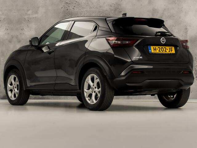 Nissan JUKE 1.0 DIG-T N-Connecta Black Sport (APPLE CARPLAY, NAVIGATIE, CLIMATE, CAMERA, SPORTSTOELEN, GETINT GLAS, CRUISE, NIEUWSTAAT)
