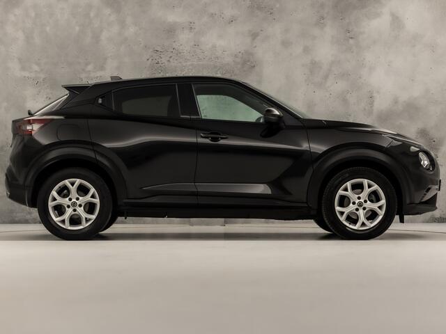 Nissan JUKE 1.0 DIG-T N-Connecta Black Sport (APPLE CARPLAY, NAVIGATIE, CLIMATE, CAMERA, SPORTSTOELEN, GETINT GLAS, CRUISE, NIEUWSTAAT)