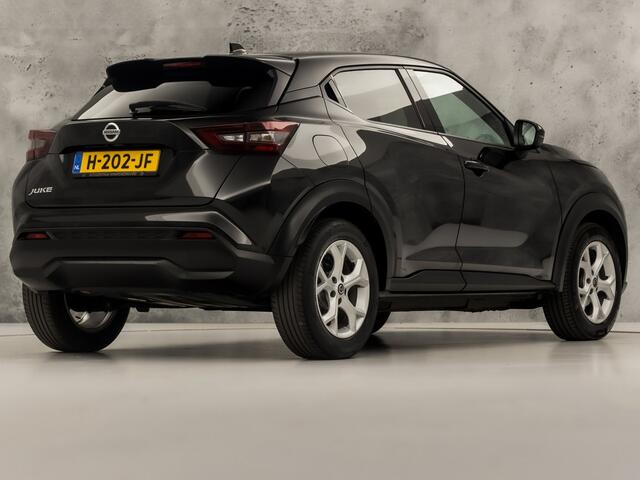 Nissan JUKE 1.0 DIG-T N-Connecta Black Sport (APPLE CARPLAY, NAVIGATIE, CLIMATE, CAMERA, SPORTSTOELEN, GETINT GLAS, CRUISE, NIEUWSTAAT)