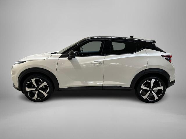 Nissan JUKE 1.0 DIG-T Tekna 114PK | Automaat | BOSE Audio | Adaptieve Cruise Control met Stuurhulp | Half-Lederen Bekleding | 19'' Inch Velgen | Dodehoekdetectie | Apple CarPlay & Android Auto