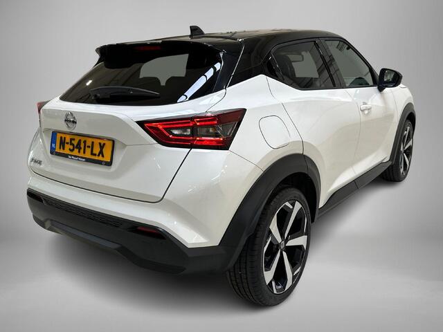 Nissan JUKE 1.0 DIG-T Tekna 114PK | Automaat | BOSE Audio | Adaptieve Cruise Control met Stuurhulp | Half-Lederen Bekleding | 19'' Inch Velgen | Dodehoekdetectie | Apple CarPlay & Android Auto