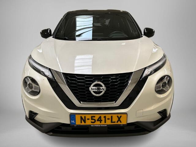 Nissan JUKE 1.0 DIG-T Tekna 114PK | Automaat | BOSE Audio | Adaptieve Cruise Control met Stuurhulp | Half-Lederen Bekleding | 19'' Inch Velgen | Dodehoekdetectie | Apple CarPlay & Android Auto