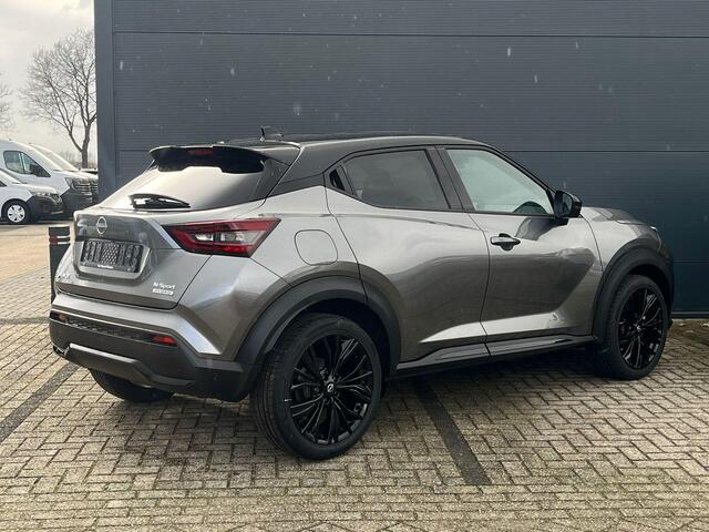 Nissan JUKE 1.6 Hybrid N-Sport 143PK | Rijklaarprijs! 6000 EURO KORTING! | Automaat | 360 Camera | Adaptieve Cruise Control | Stoel- en Stuurverwarming | Dodehoekdetectie | Apple CarPlay & Android Auto | Nieuw uit voorraad leverbaar!