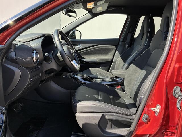 Nissan JUKE 1.6 Hybrid N-Design / Alcantara/Lederen bekleding/ Cold Pack / Achteruitrijcamera / Cruise Control / Navigatie d.m.v. Apple Carplay/Android Auto /