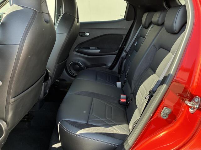 Nissan JUKE 1.6 Hybrid N-Design / Alcantara/Lederen bekleding/ Cold Pack / Achteruitrijcamera / Cruise Control / Navigatie d.m.v. Apple Carplay/Android Auto /