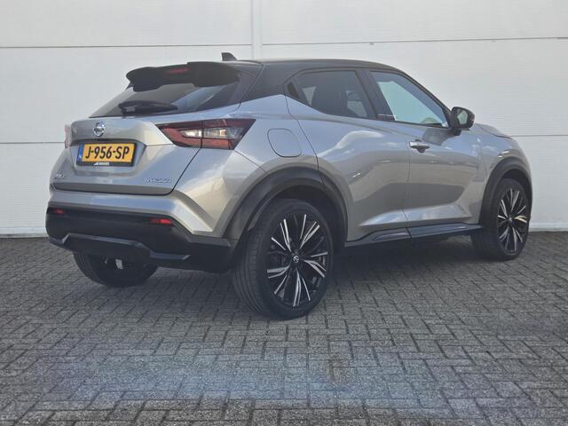 Nissan JUKE 1.0 DIG-T N-Design / Navigatie / Leder/Alcantara Bekleding / Trekhaak / Bose Personal Audio / Cruise Control / Camera / Climate Control / Stoelverwarming /