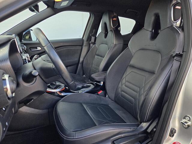 Nissan JUKE 1.0 DIG-T N-Design / Navigatie / Leder/Alcantara Bekleding / Trekhaak / Bose Personal Audio / Cruise Control / Camera / Climate Control / Stoelverwarming /