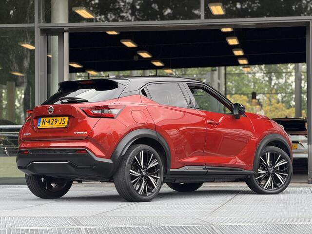 Nissan JUKE 1.0 DIG-T N-Design Automaat 117PK | Adaptieve Cruise Control | Stoelverwarming | Leder | BOSE | Dodehoekdetectie | 1ste eigenaar