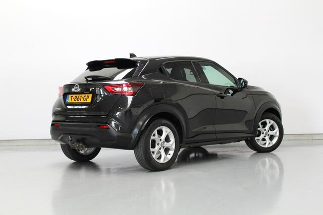 Nissan JUKE 1.0 DIG-T N-Connecta 117PK, RIJKLAAR | BOSE PERSONAL PLUS | DEELS LEER | 360GR CAMERA | TREKHAAK | CARPLAY
