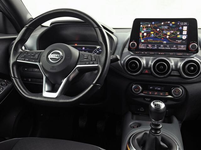 Nissan JUKE 1.0 DIG-T N-Connecta (APPLE CARPLAY, GROOT NAVI, CLIMATE, CAMERA, SPORTSTOELEN, GETINT GLAS, KEYLESS START, CRUISE, NIEUWSTAAT)