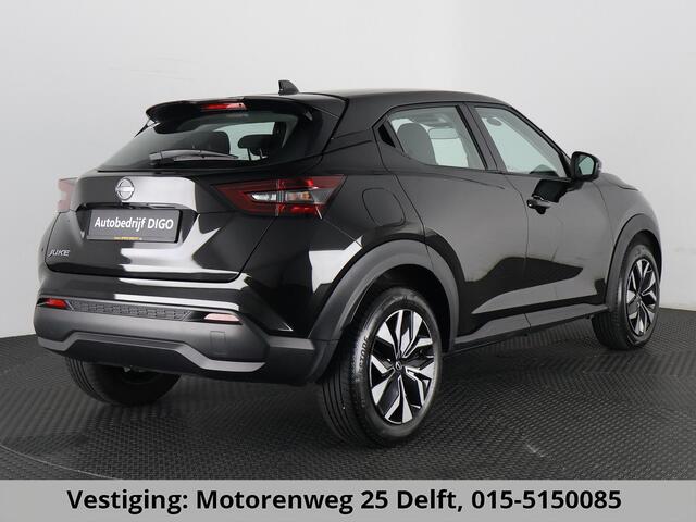 Nissan JUKE DIG-T ACENTA CARPLAY NAVI GARANTIE TOT 04-2034! BIJNA NIEUW!. CAMERA .